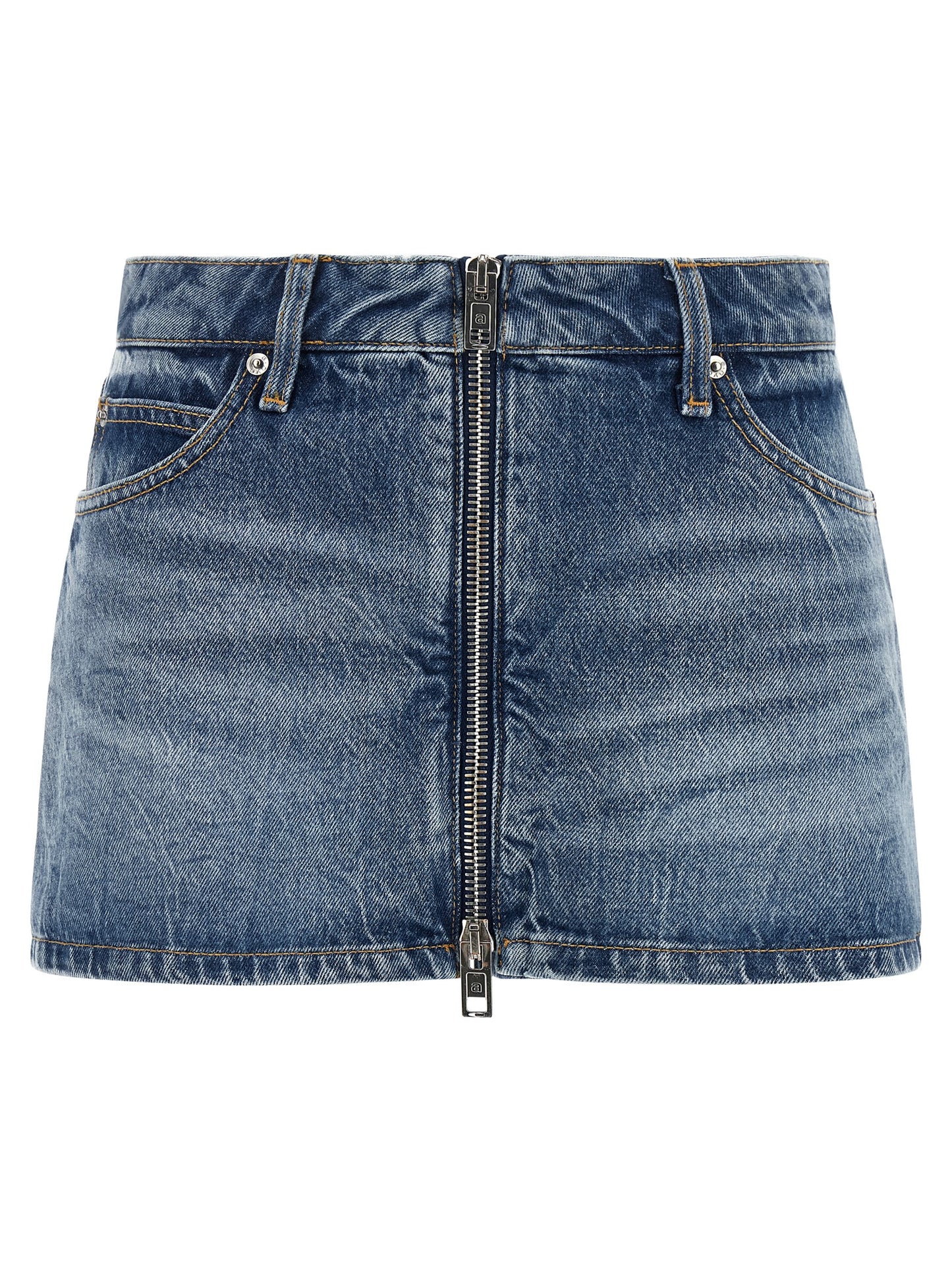 Alexander Wang Blue Cotton Bermuda Shorts
