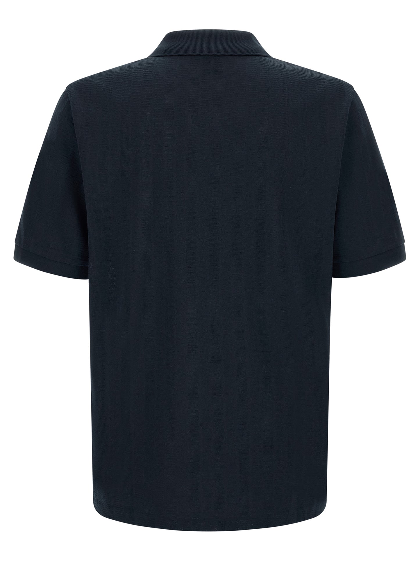 Hugo Boss Blue Cotton Polo Shirt
