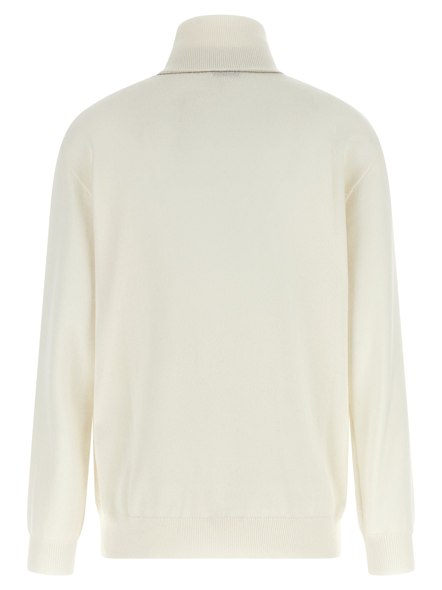 Brunello Cucinelli White Cashmere Cardigan