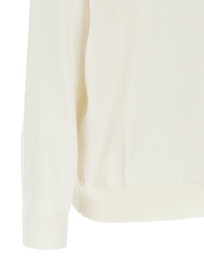 Brunello Cucinelli White Cashmere Cardigan