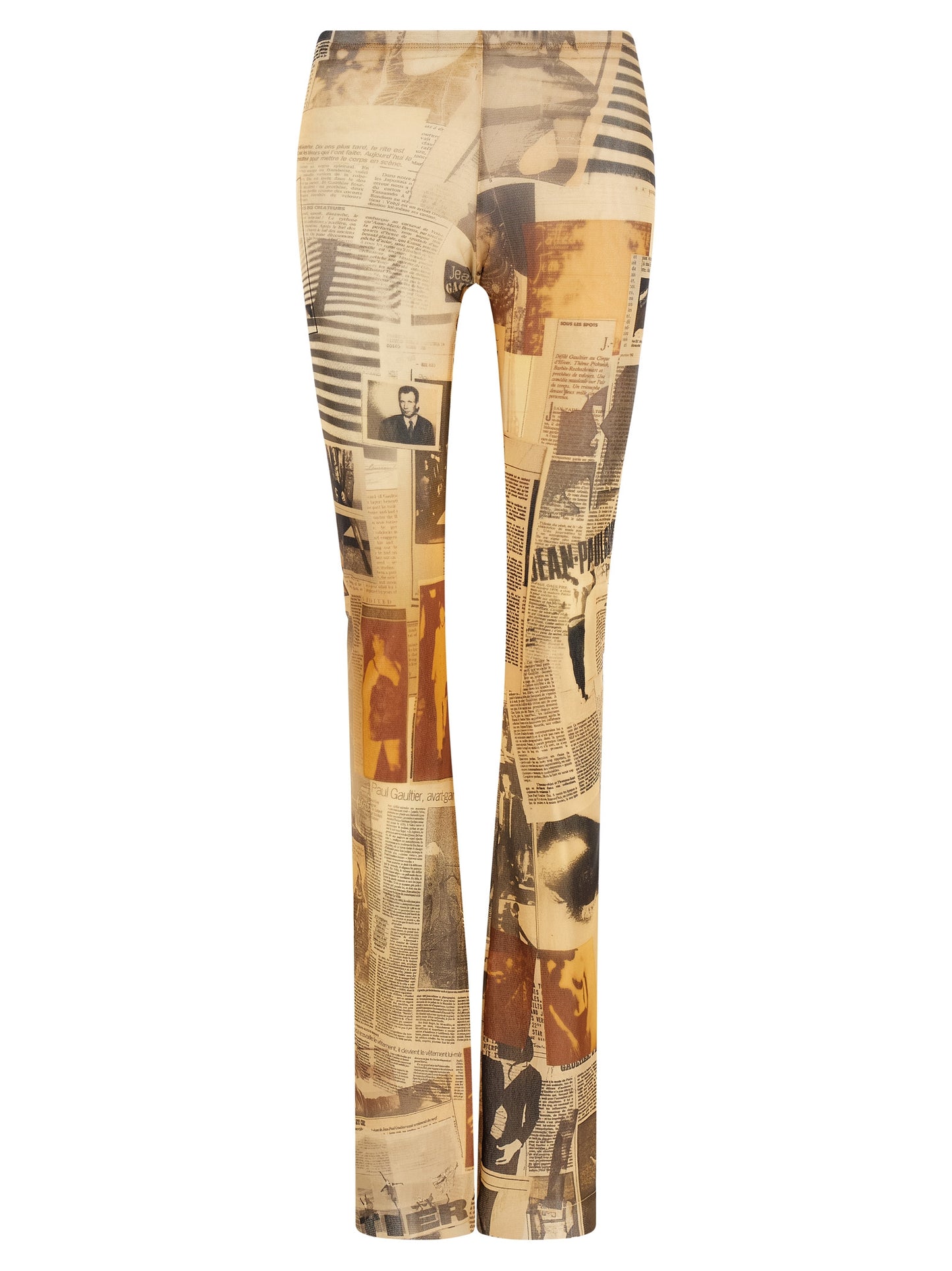 Jean Paul Gaultier Multicolor Polyamide Casual Pants