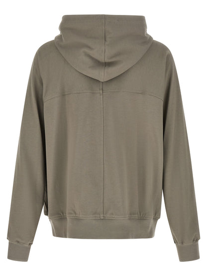 Rick Owens Gray Cotton Sweatshirt