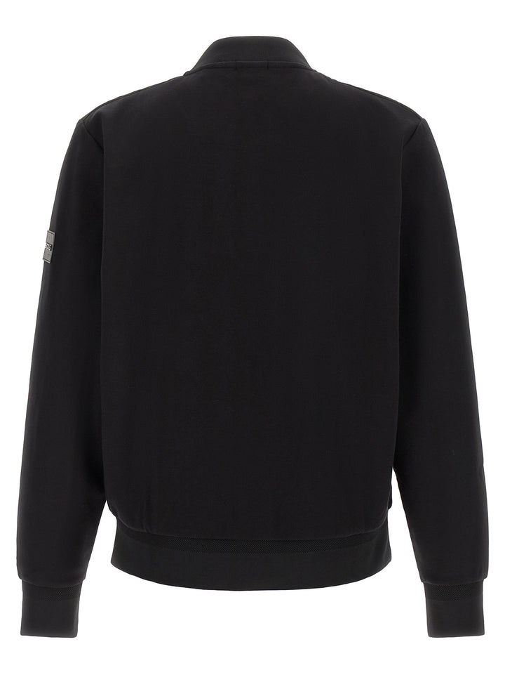 Hugo Boss Black Cotton Sweatshirt