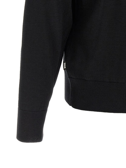 Hugo Boss Black Virgin Wool Cardigan