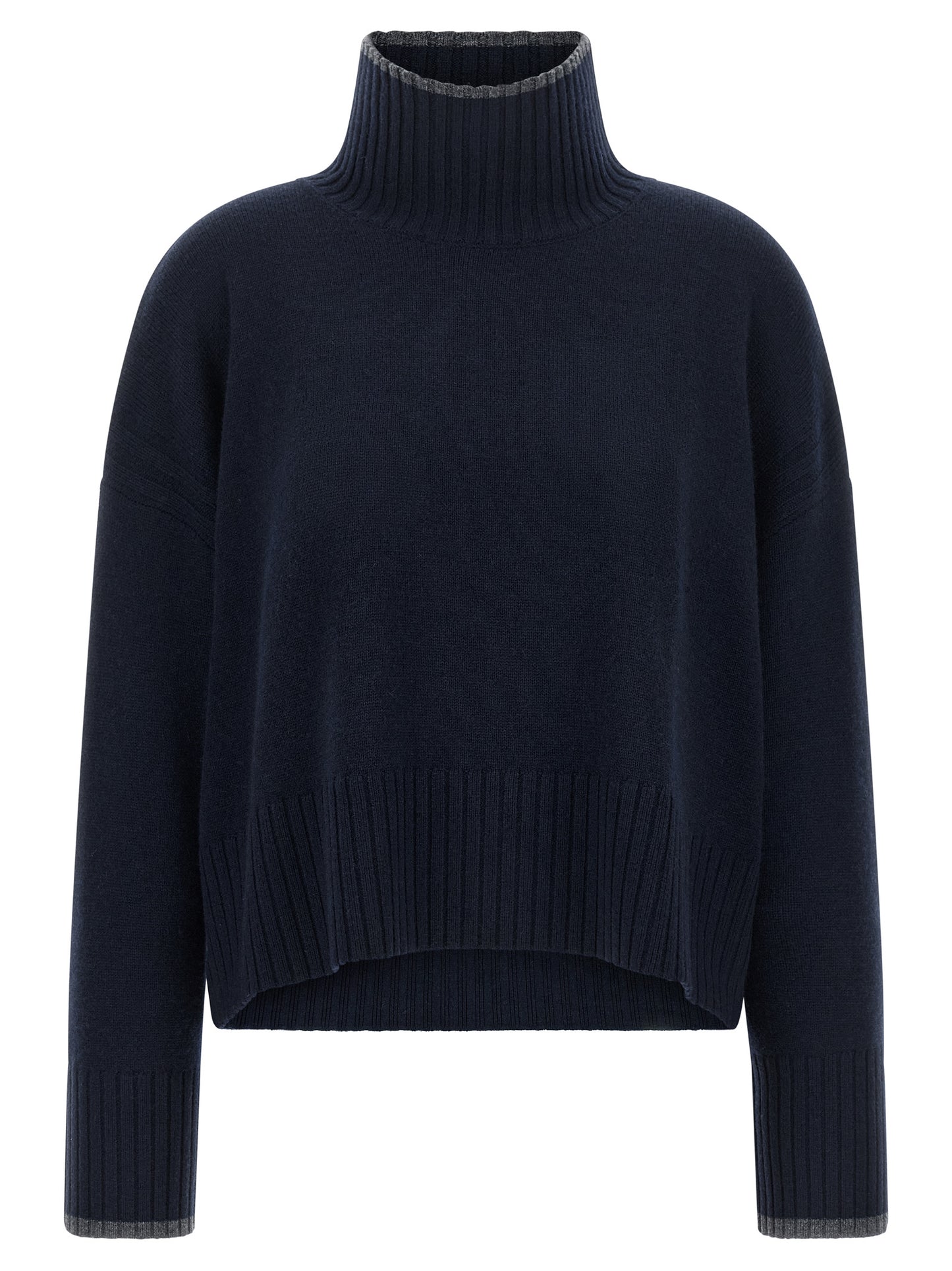 PINKO Blue Wool Cardigan