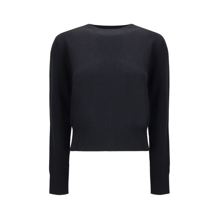Ami Paris Black Wool Oves Aries Sweatshirt