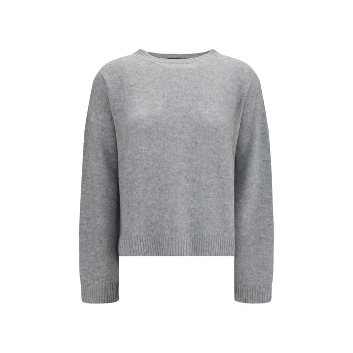 Fabiana Filippi Gray Cashmere Sweatshirt