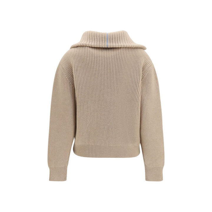 Malo Beige Cashmere Polo Shirt