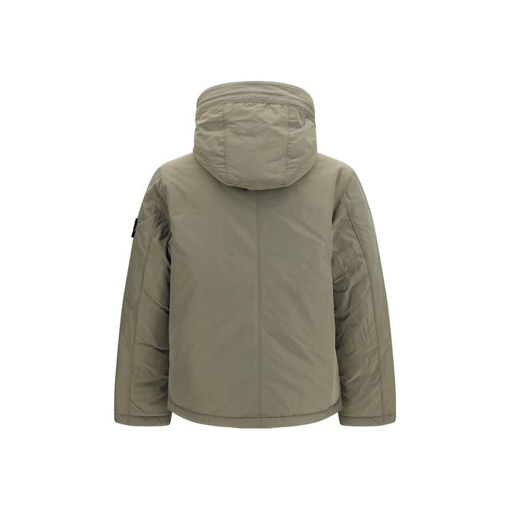 Stone Island Bicolor Polyester Shell Jacket