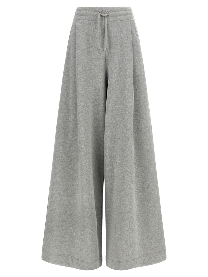 Dries Van Noten Gray Cotton Casual Pants