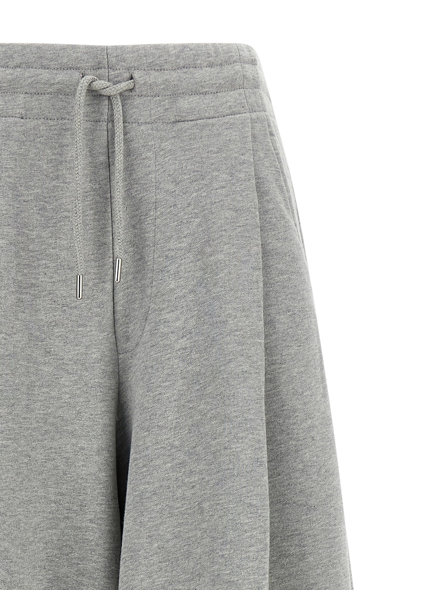 Dries Van Noten Gray Cotton Casual Pants