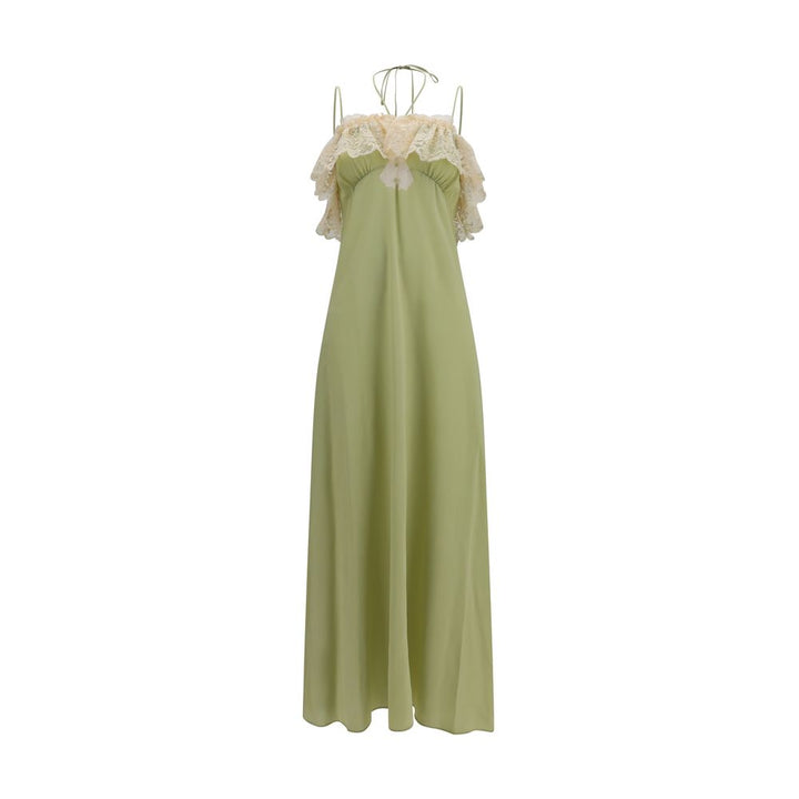 Chloé Bicolor Silk Casual Dress