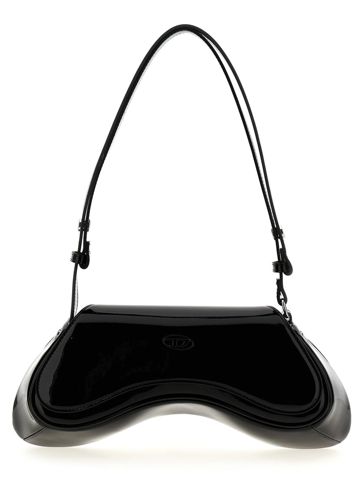 Diesel Black Polyethylene Shoulder Bag