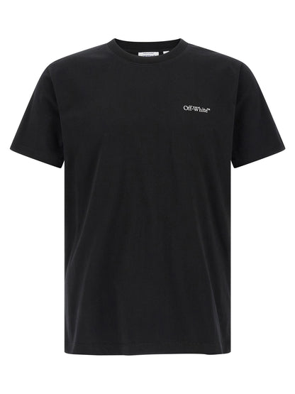 Off-White Black Cotton T-Shirt
