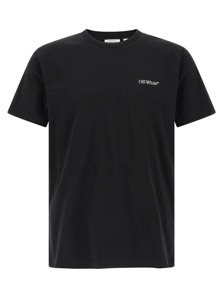 Off-White Black Cotton T-Shirt