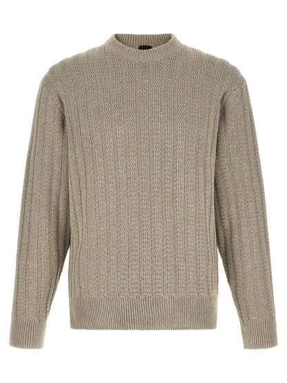 Hugo Boss Beige Cotton Cardigan