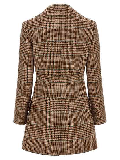 Etro Brown Wool Coat