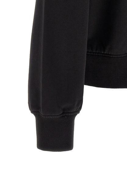 Dolce & Gabbana Black Cotton Sweatshirt