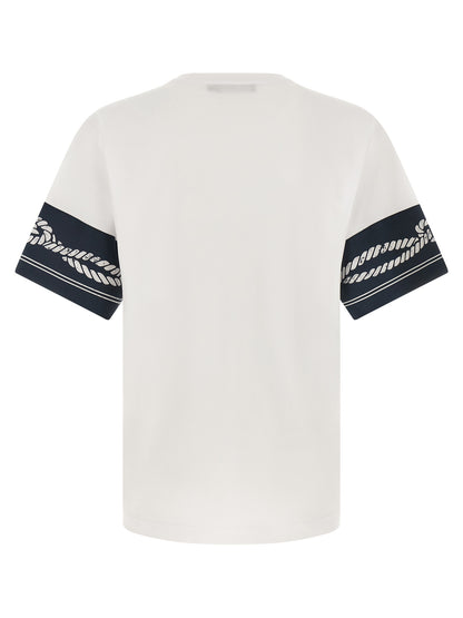 Dolce & Gabbana Blue Cotton T-Shirt