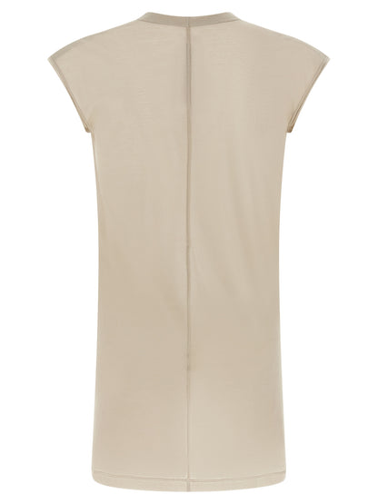Rick Owens Beige Cotton T-Shirt
