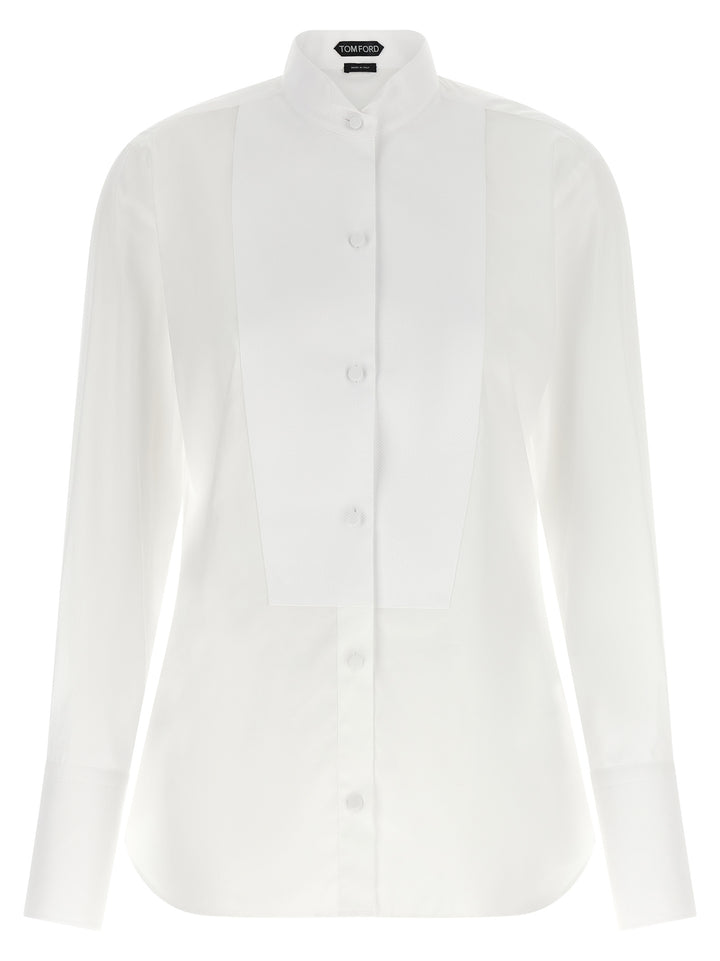 Tom Ford White Cotton Blouse