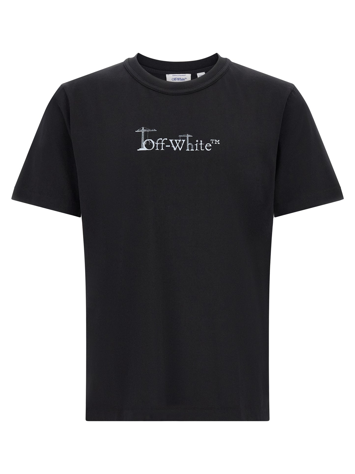 Off-White Black Cotton T-Shirt
