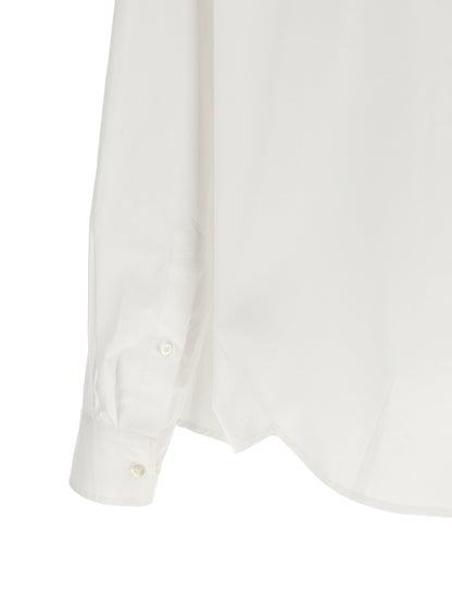 Dries Van Noten White Cotton Blouse