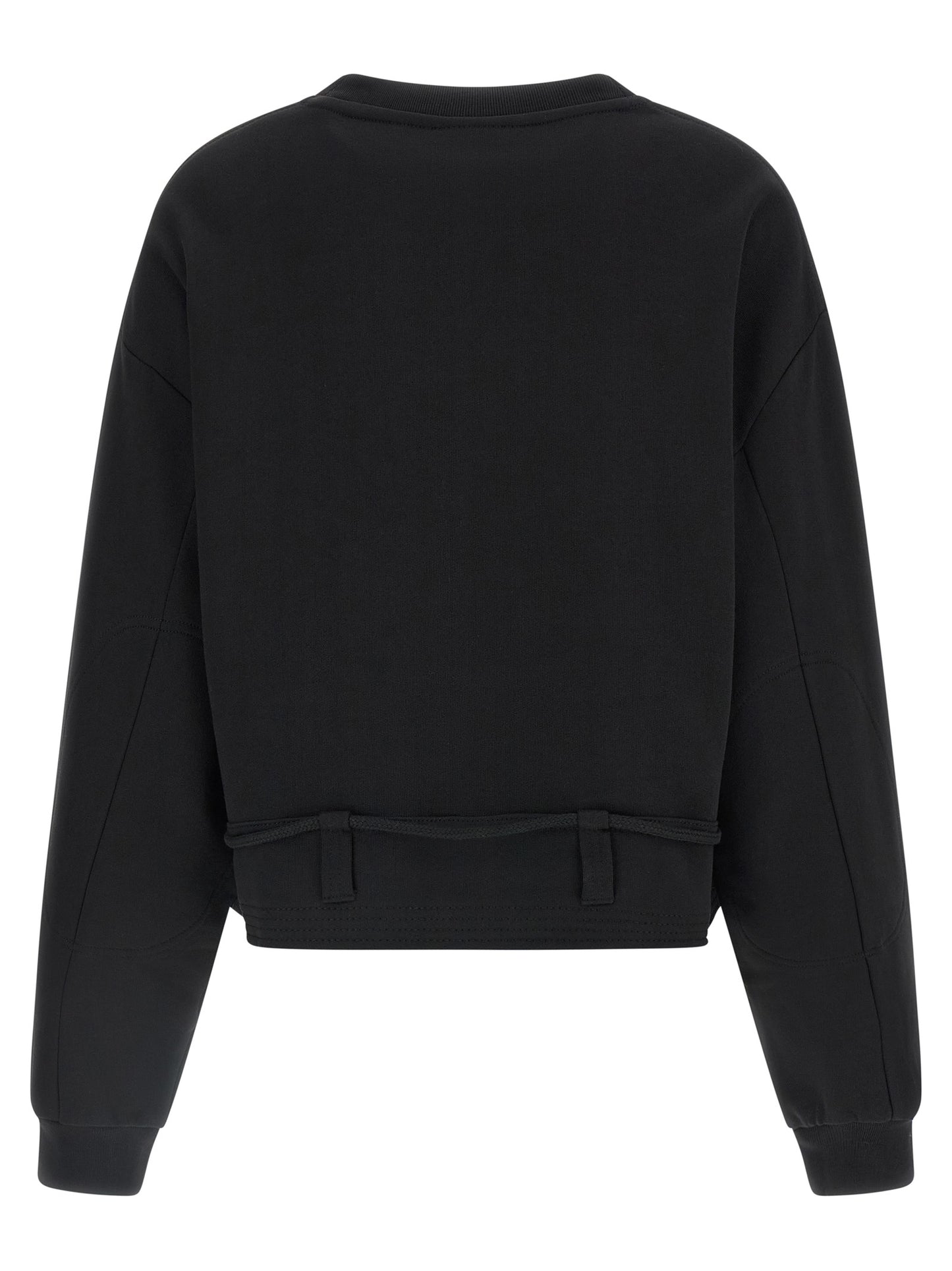 Dries Van Noten Black Cotton Sweatshirt