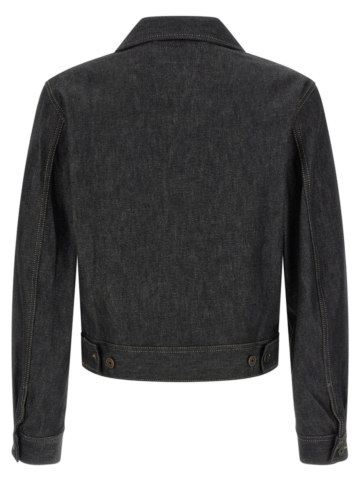 Lemaire Blue Cotton Denim Jacket
