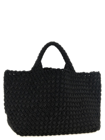 NAGHEDI Black Nylon Tote Bag