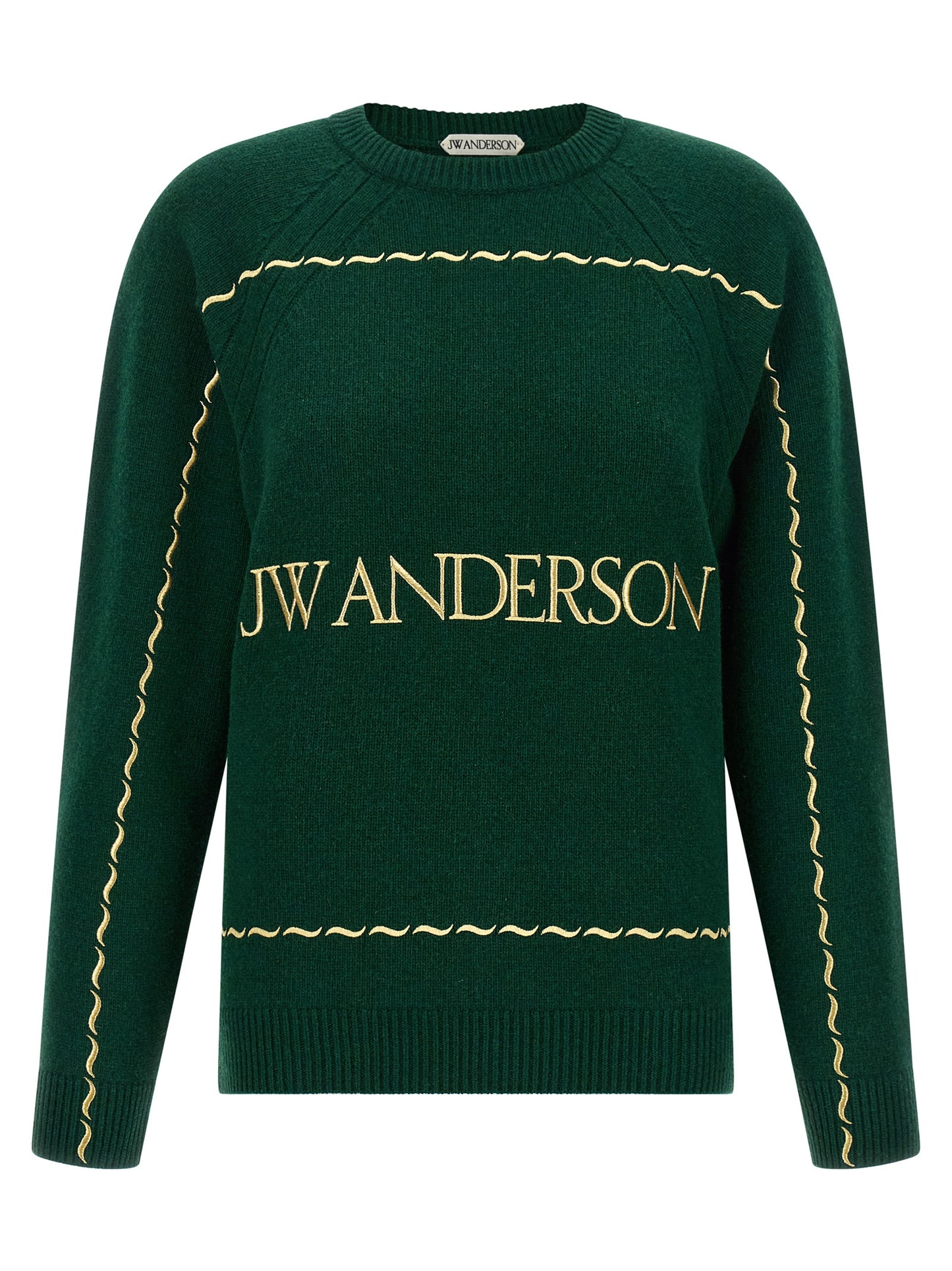 J.W.Anderson Bicolor Wool Cardigan