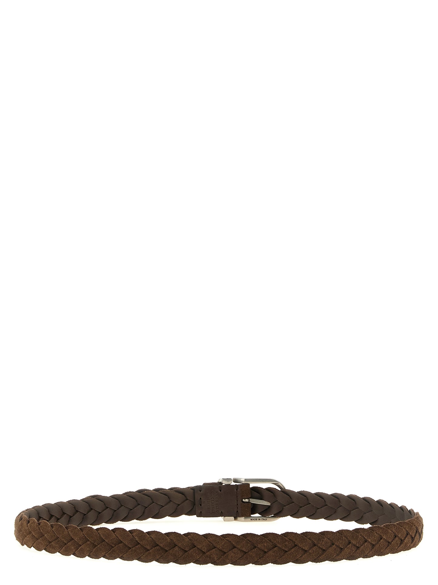 Brunello Cucinelli Brown Calfskin Belt