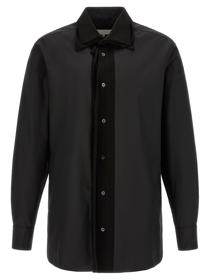 Maison Margiela Black Cotton Blouse