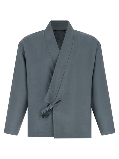 Kenzo Gray Wool Blazer