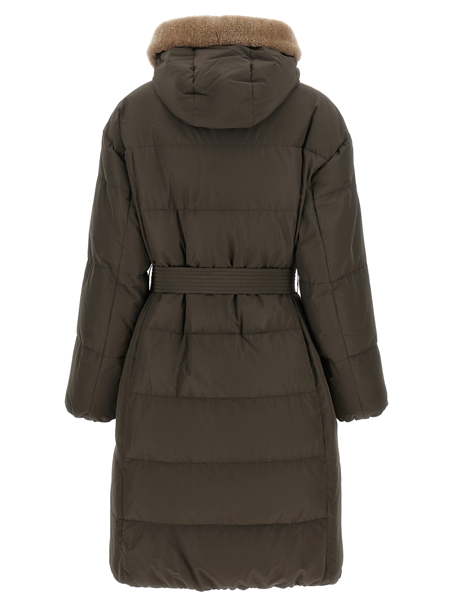 Brunello Cucinelli Bicolor Cotton Coat