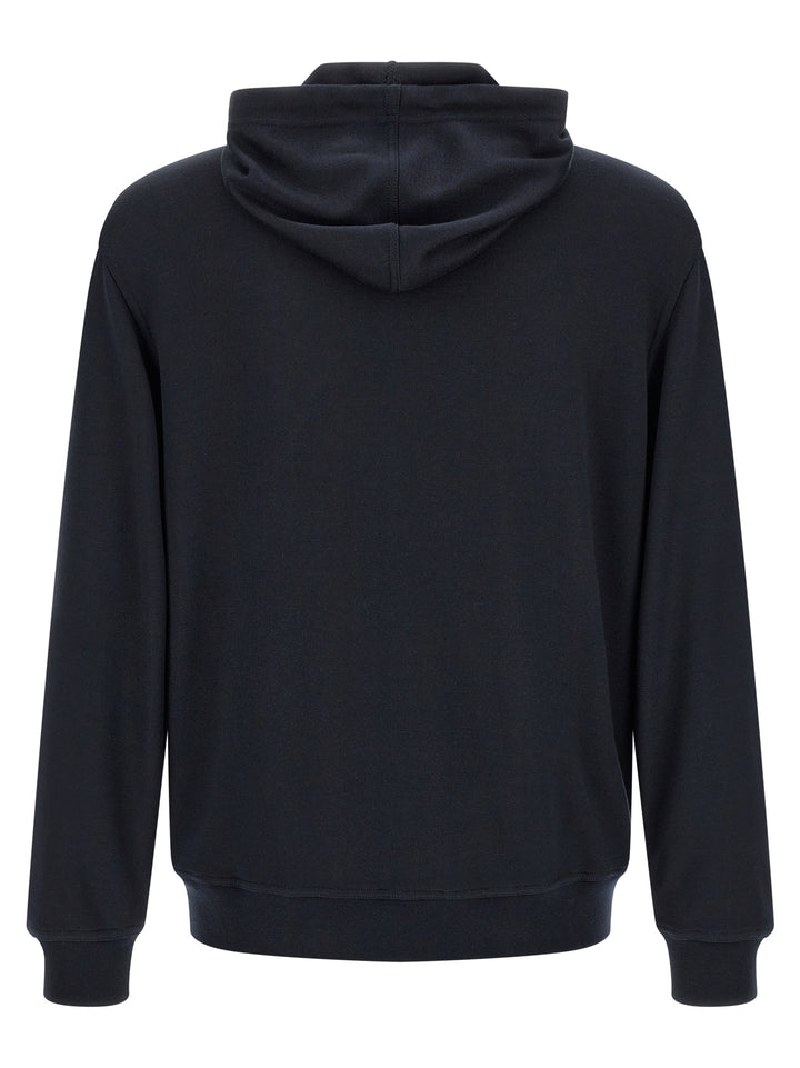 Brunello Cucinelli Blue Cashmere Cardigan