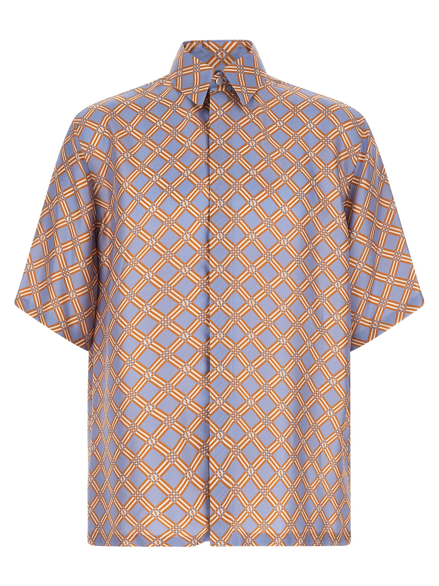Fendi Multicolor Silk Blouse