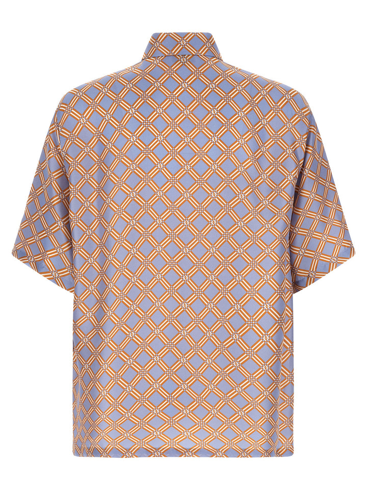 Fendi Multicolor Silk Blouse