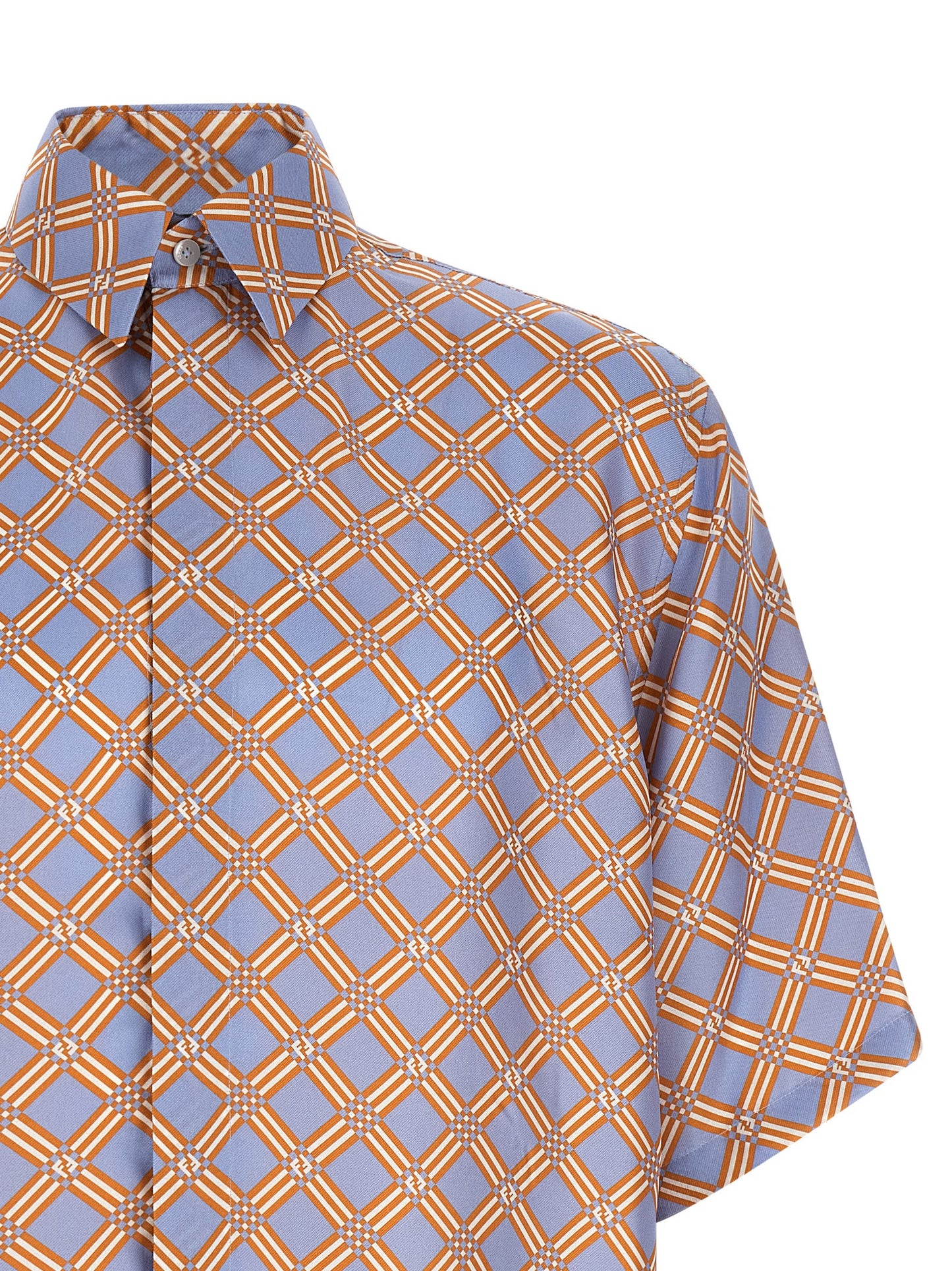 Fendi Multicolor Silk Blouse