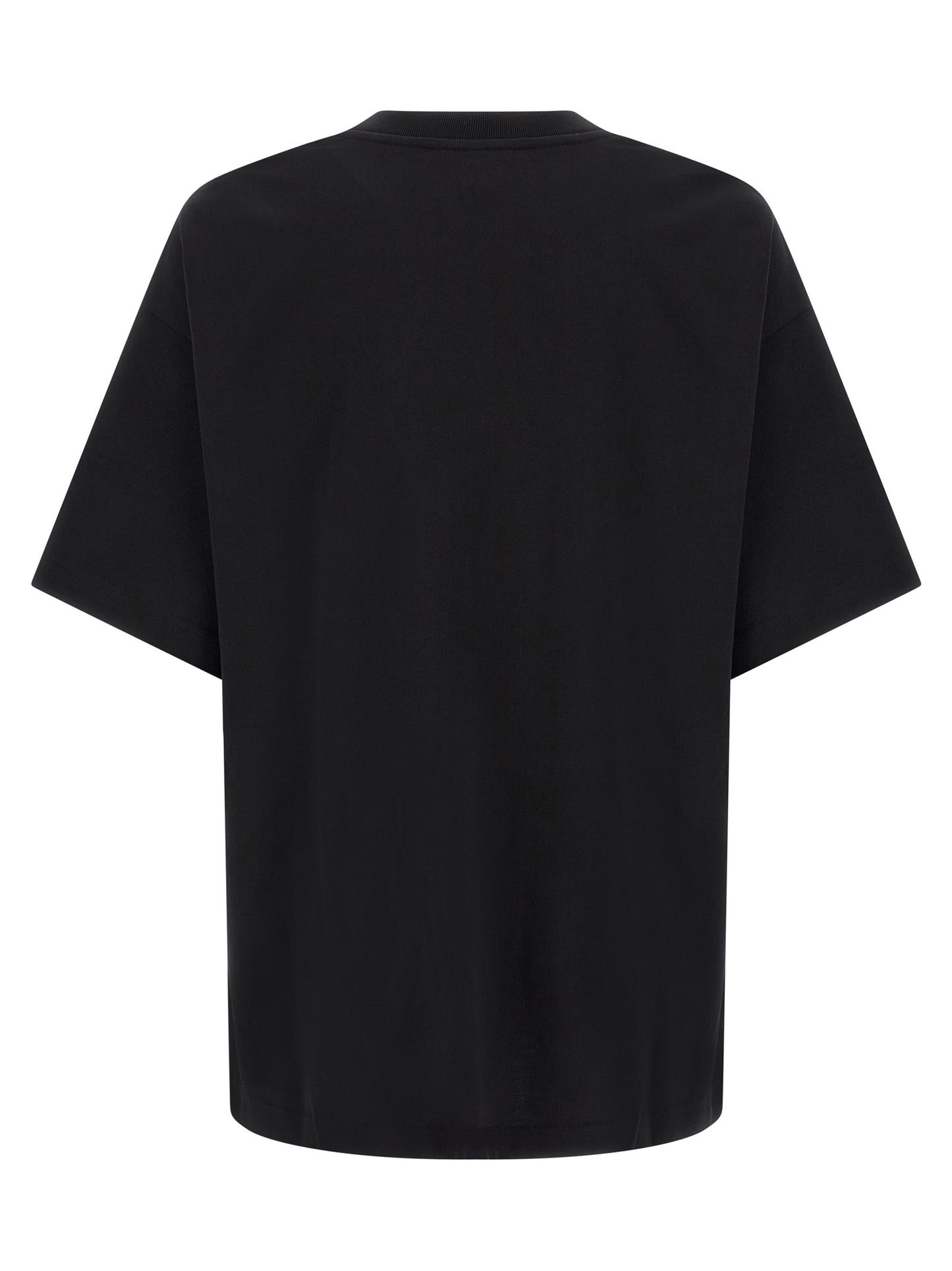 Casablanca Black Organic Cotton T-Shirt