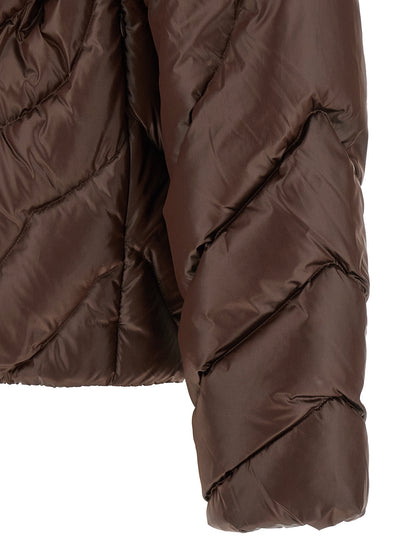 Casablanca Brown Polyamide Full-Length Jacket