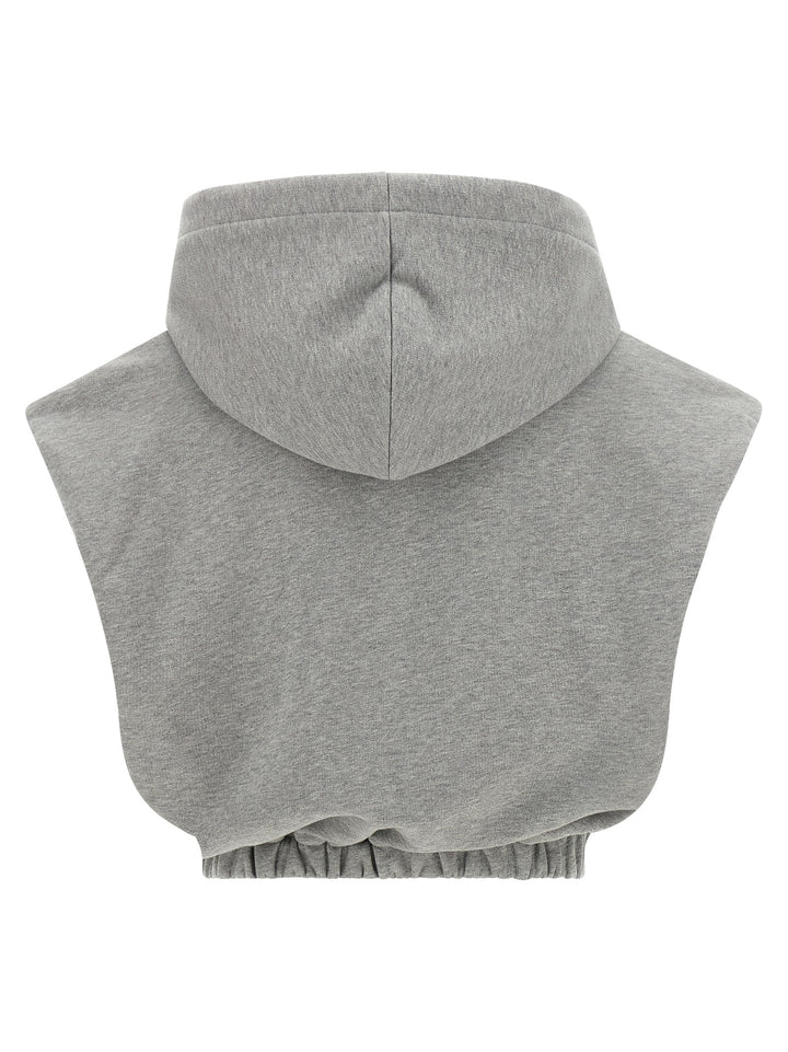 Fendi Gray Cotton Sweatshirt