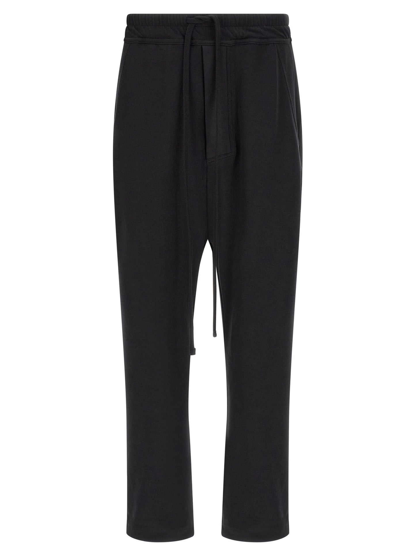 Thom Krom Black Cotton Casual Pants