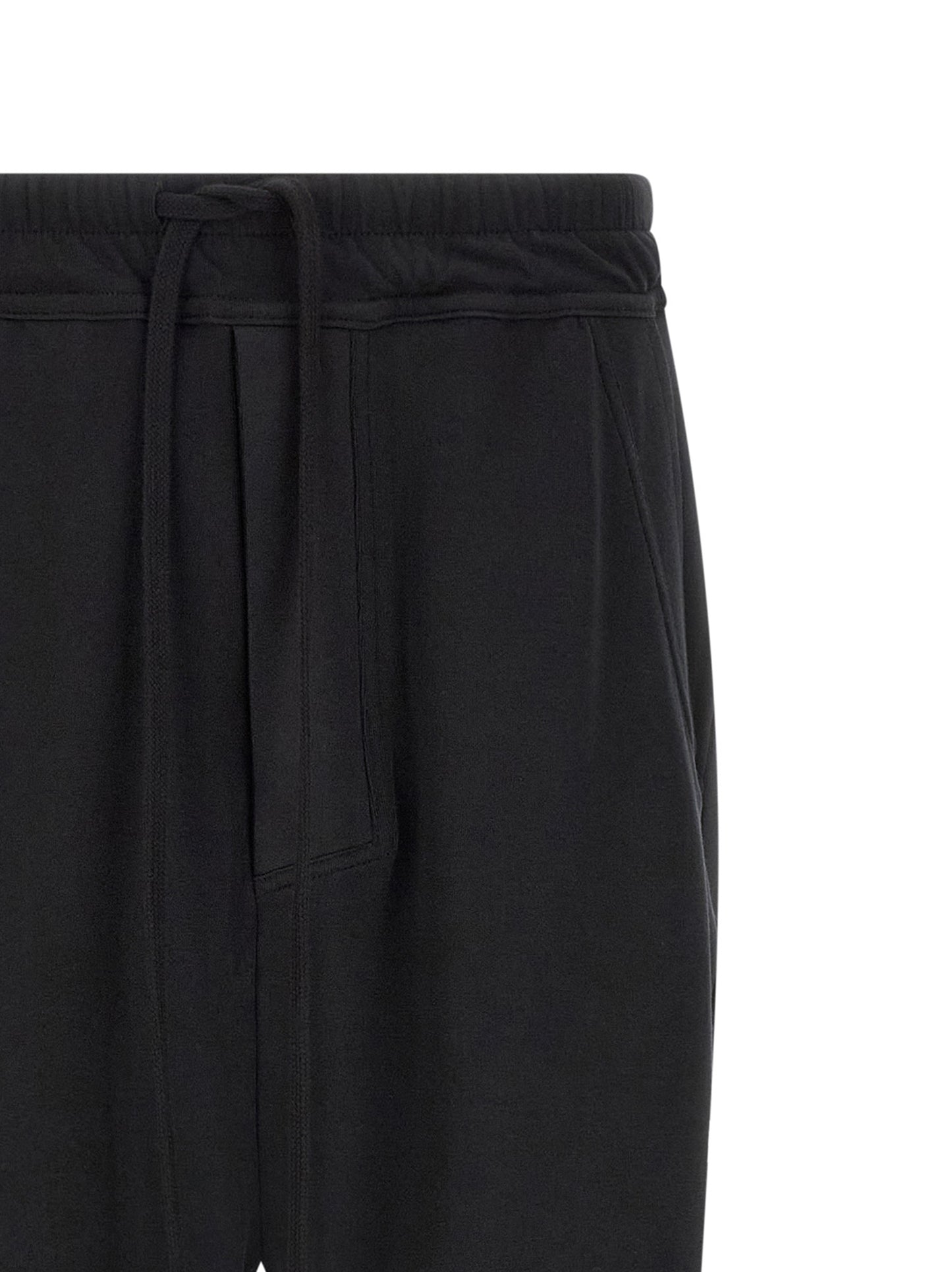 Thom Krom Black Cotton Casual Pants