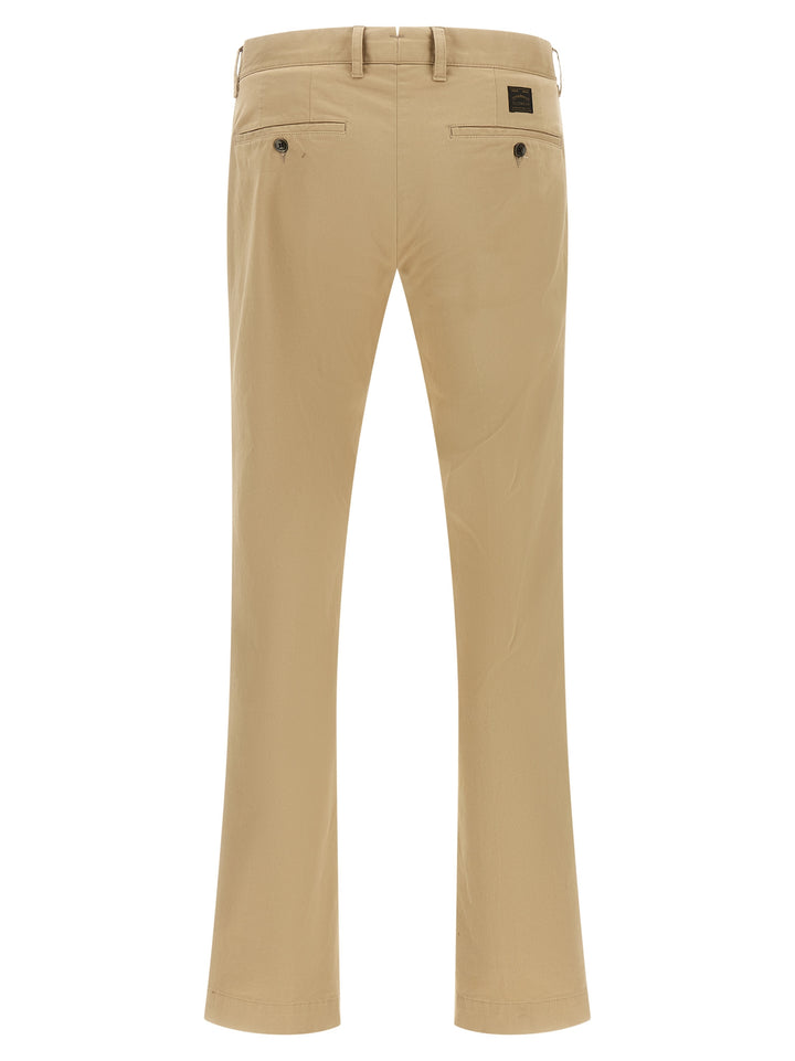 Incotex Beige Cotton Chino Pants