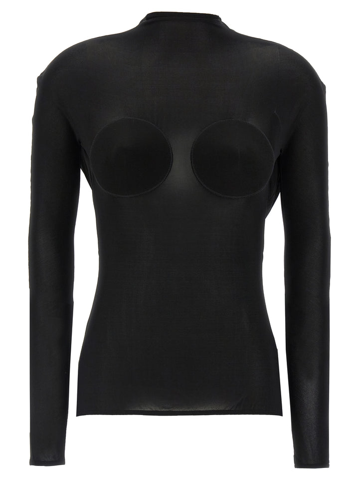 Jean Paul Gaultier Black Viscose Cardigan
