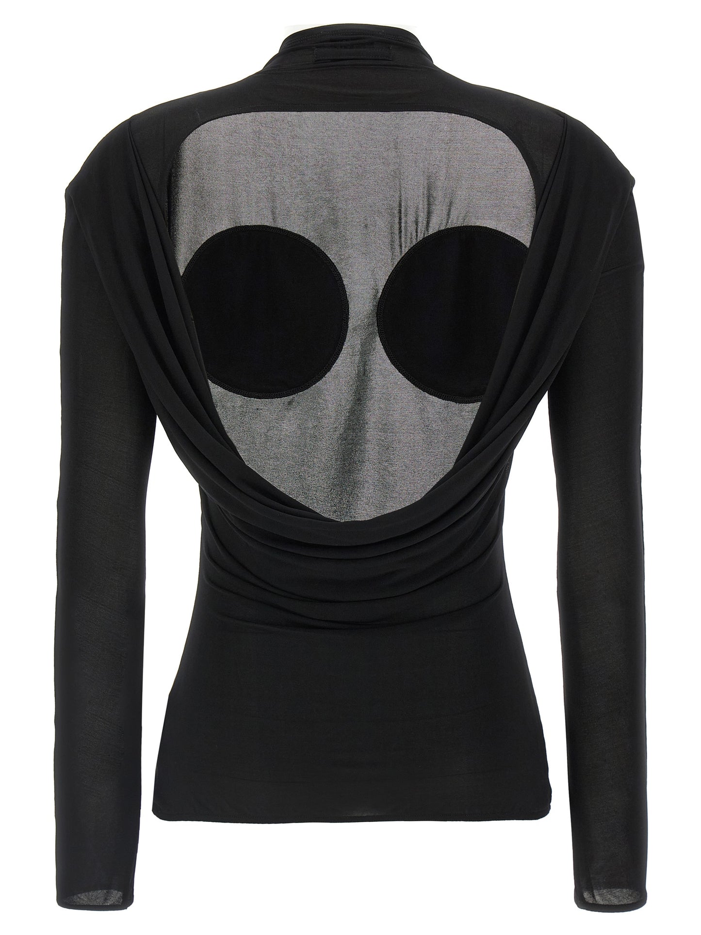 Jean Paul Gaultier Black Viscose Cardigan