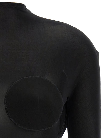 Jean Paul Gaultier Black Viscose Cardigan