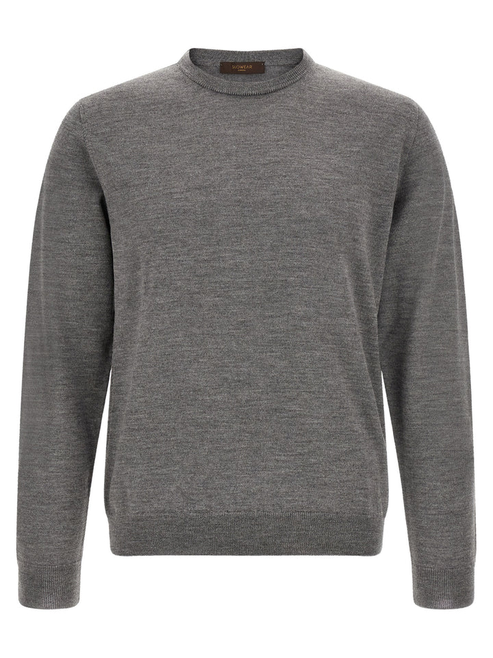 ZANONE Gray Virgin Wool Cardigan