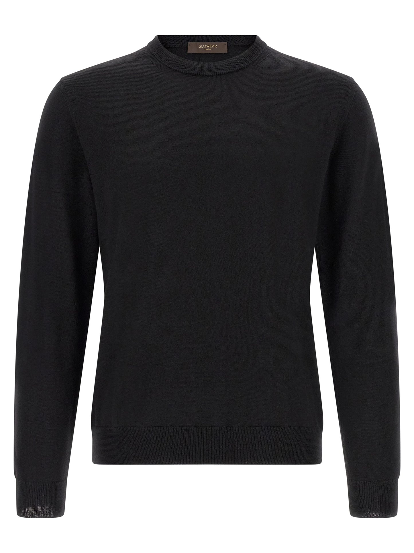 ZANONE Black Virgin Wool Cardigan